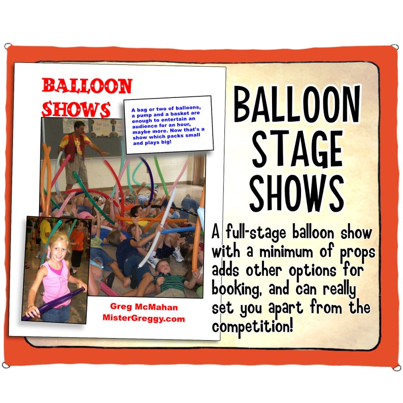 Funny balloon routines and activities for any family audience. From birthday parties to school assemblies. Big laughs for your kids show. image 1