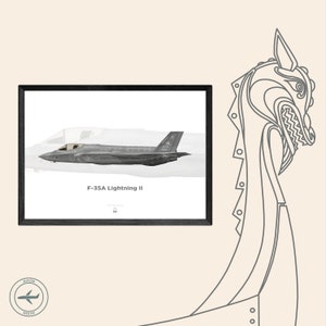 F-35A Lightning II Poster / Aircraft Collection