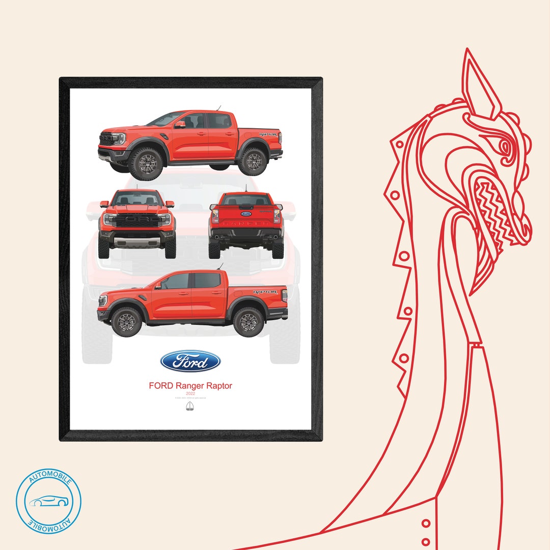 Raptor R Poster Ford Ranger Raptor 2022 Poster / Automobile Collection - Etsy UK