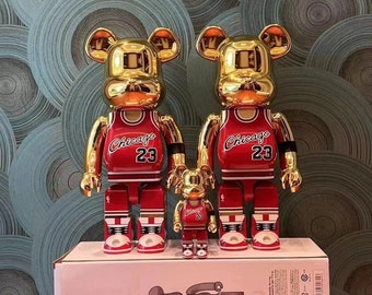 BASKETBALL 23 Chicago Bulls Bearbrick 400% Model Collectible Custom Made