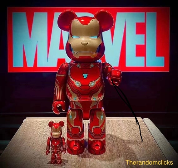 MARK 50 Super Hero Bearbrick 400% Model Collectible Inspired - Etsy UK