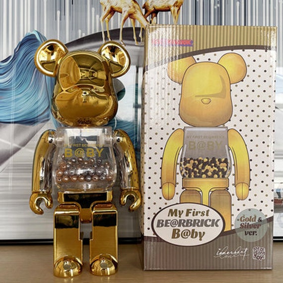 Chrome Transparent Bearbrick 400% Custom Made - Etsy