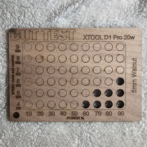 Cut Test File for Lightburn