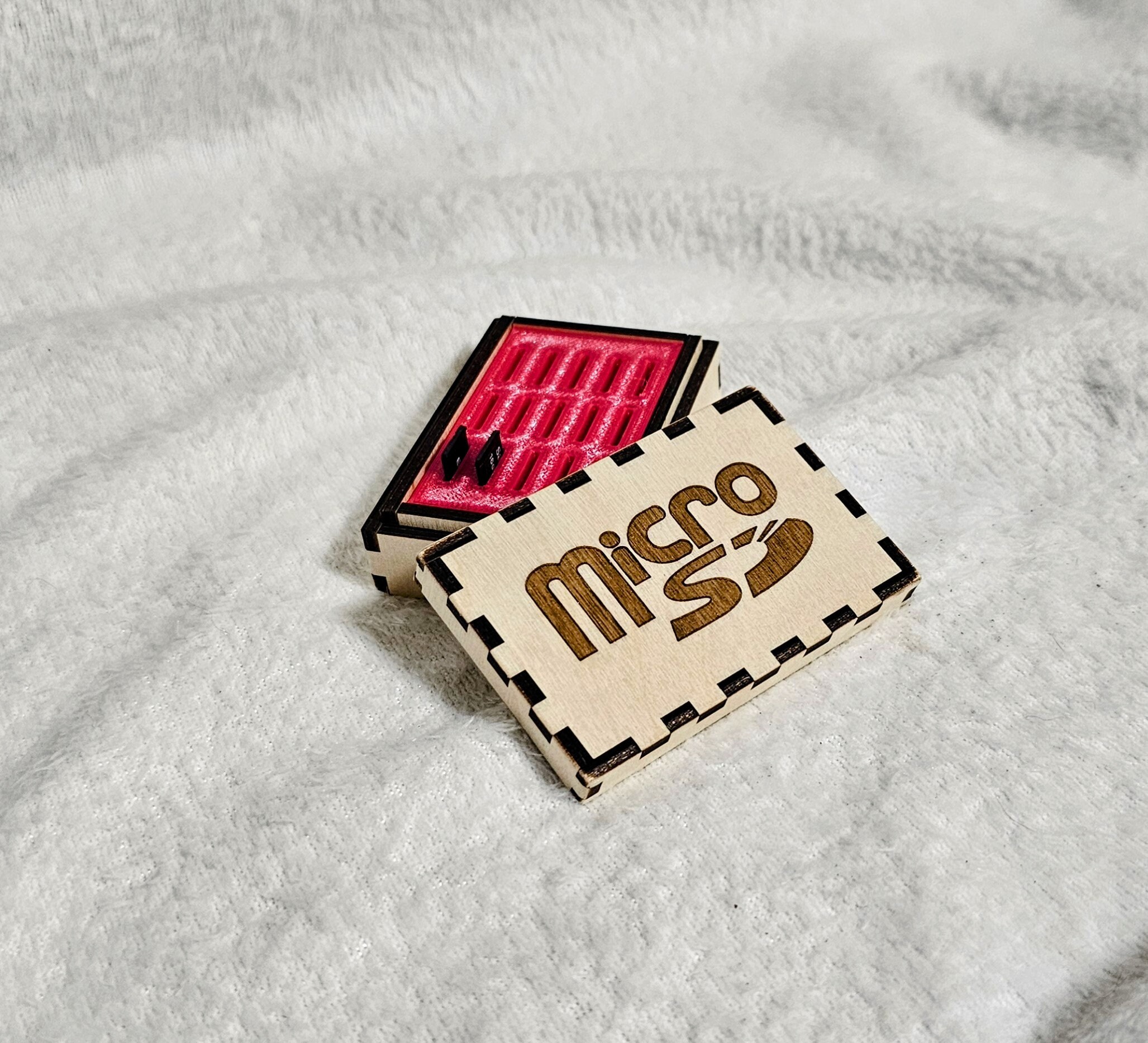 Micro SD Card Case Etsy