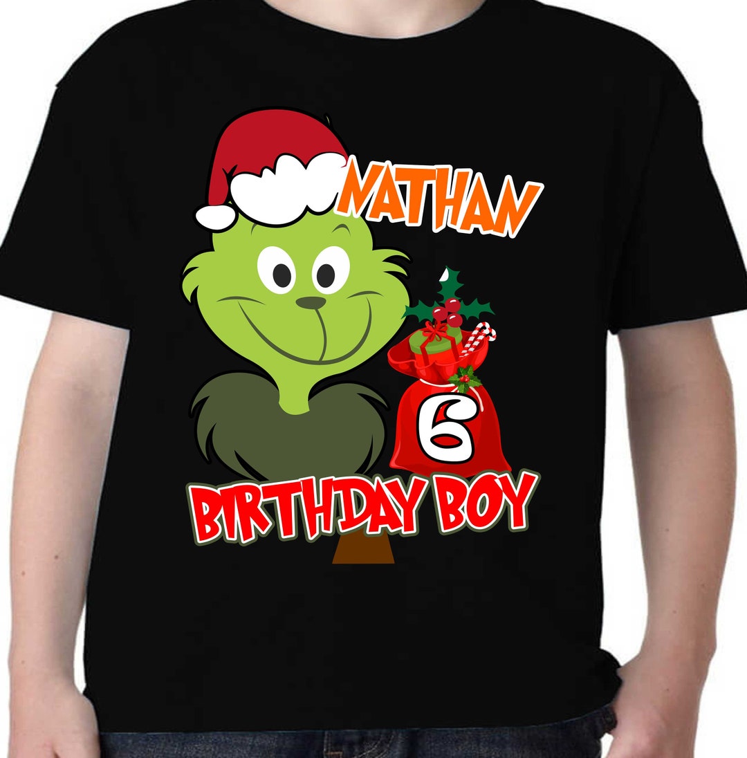 Grinch Birthday Shirts, the Grinch Party Shirts, Grinch Matching Shirts