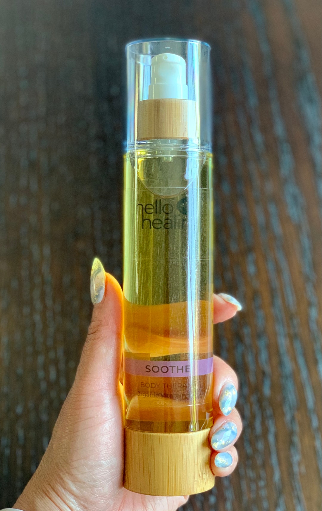 SOOTHE organic Vitamin E Oilserum scented Body Massage Etsy