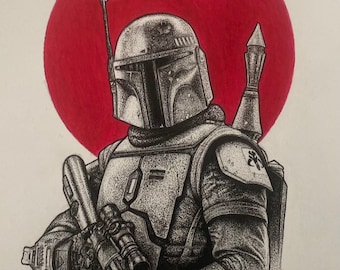 ボバ・フェットのポスター - Etsy 日本