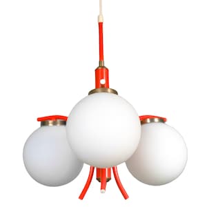 Vintage 1970s Mid Century Richard Essig Pendant Lamp