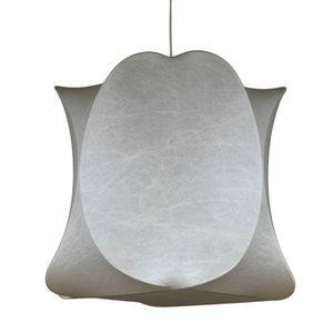 Vintage XXL Mid Century Cocoon Pendant Light by Goldkant