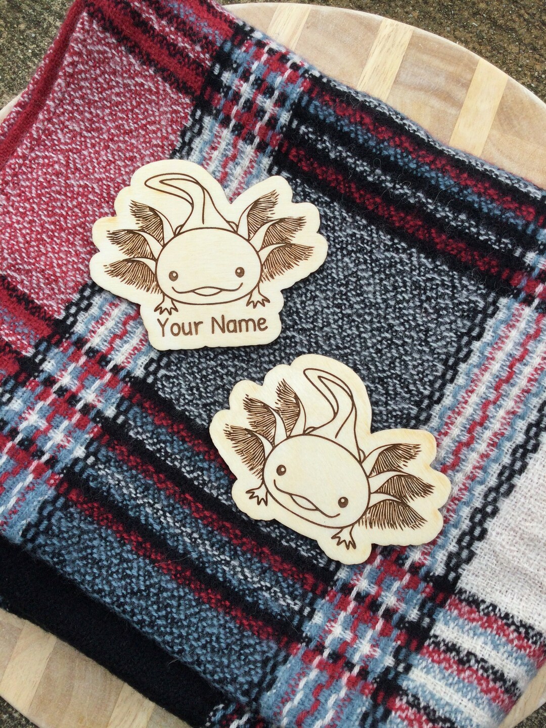 Axolotl Personalized Refrigerator Axolotl Gift Etsy