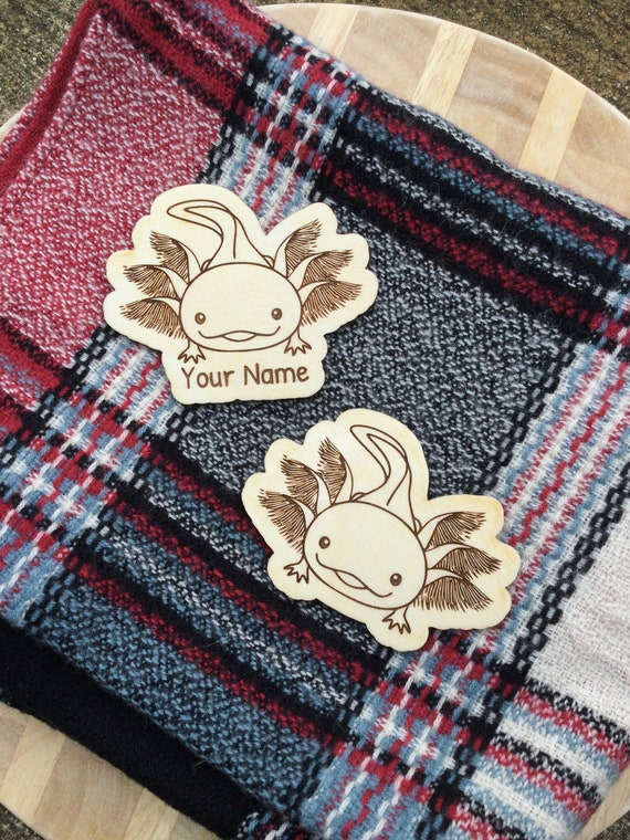 Axolotl Personalized Refrigerator Axolotl Gift Etsy