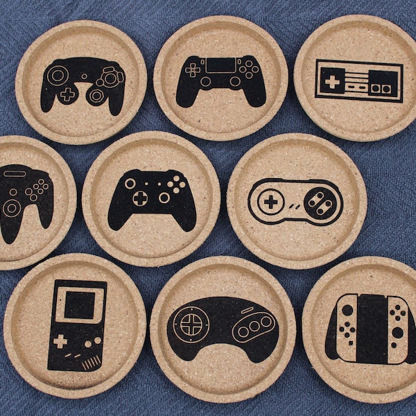 Game Coasters Etsy