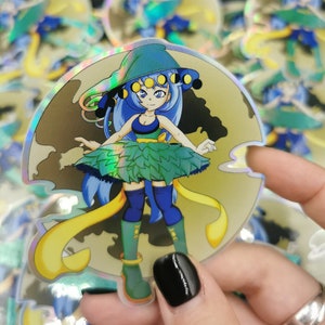 STICKER Moon Witch