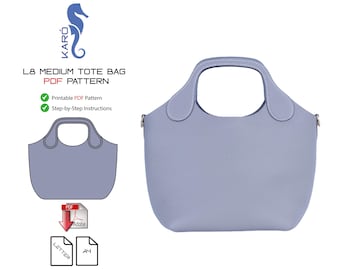DIY L8 Tote Bag (M) (Pdf Pattern + Instructions)
