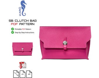 DIY CLUTCH (PDF Pattern + Instructions)