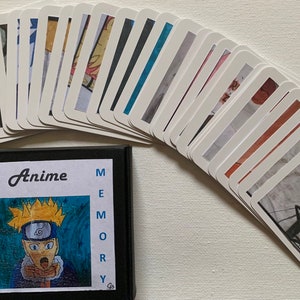 Anime Naruto & Sasuke Memory Spiel Kinder Teenys Fans