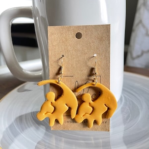 The lion sales king earrings