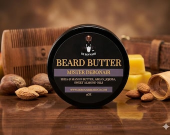 Beard Butter for Soft Beards | Deep Conditioning Beard Care