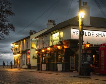 Fotokunstprint/wenskaart - Ye Olde Smack, Leigh-on-Sea, Essex