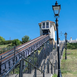 Southend-on-Sea Cliff Lift: Photo Art Print or Greetings Card