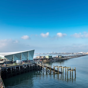 Southend-on-Sea, Essex Grüße / Grußkarte / Foto Kunstdruck: 'Southend Pier, The Longest Pleasure Pier in the World'