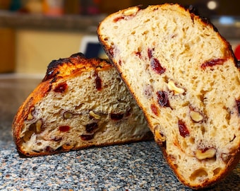 Cranberry Walnut Sourdough