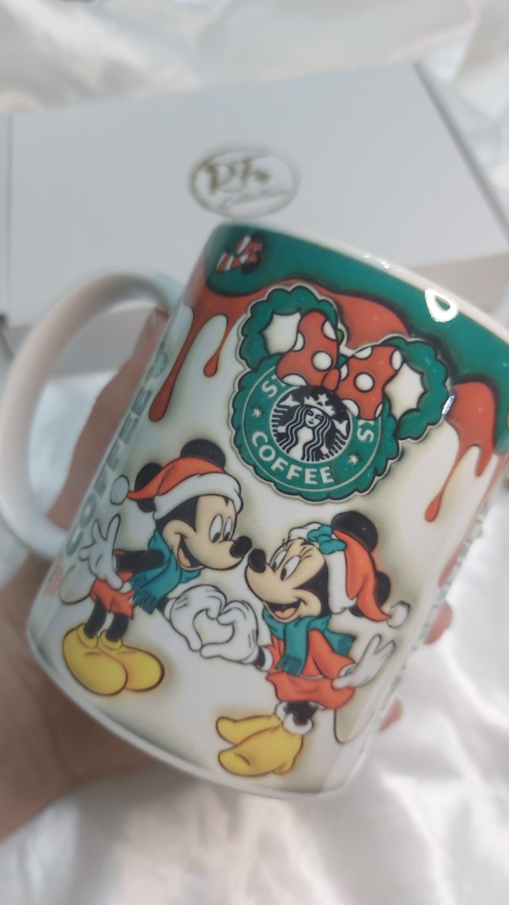 Disney Mickey Mouse 3D Starring Tonight Mickey Mouse Blue Ceramic Coffee  Tea Mug