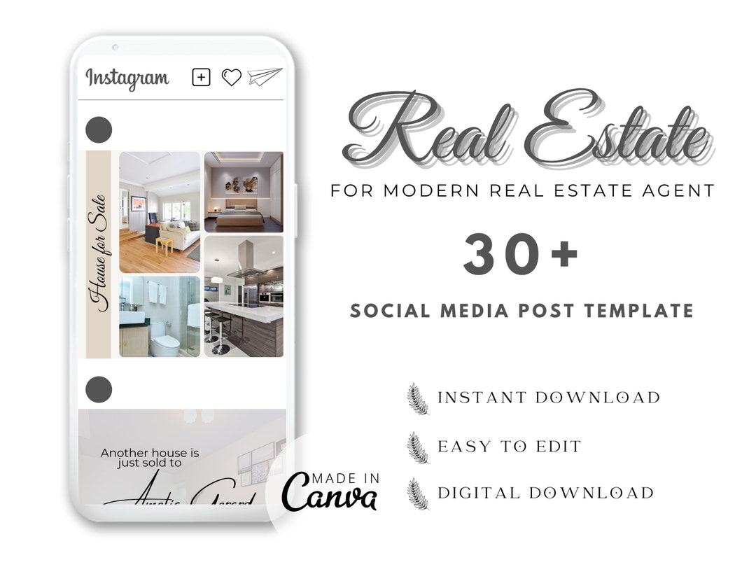 Real Estate Instagram Posts, Social Media for Real Estate Agents ...