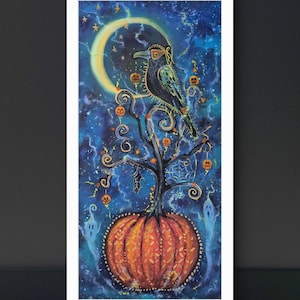 Archival giclee paper print, &quot;Midnight Mischief&quot;