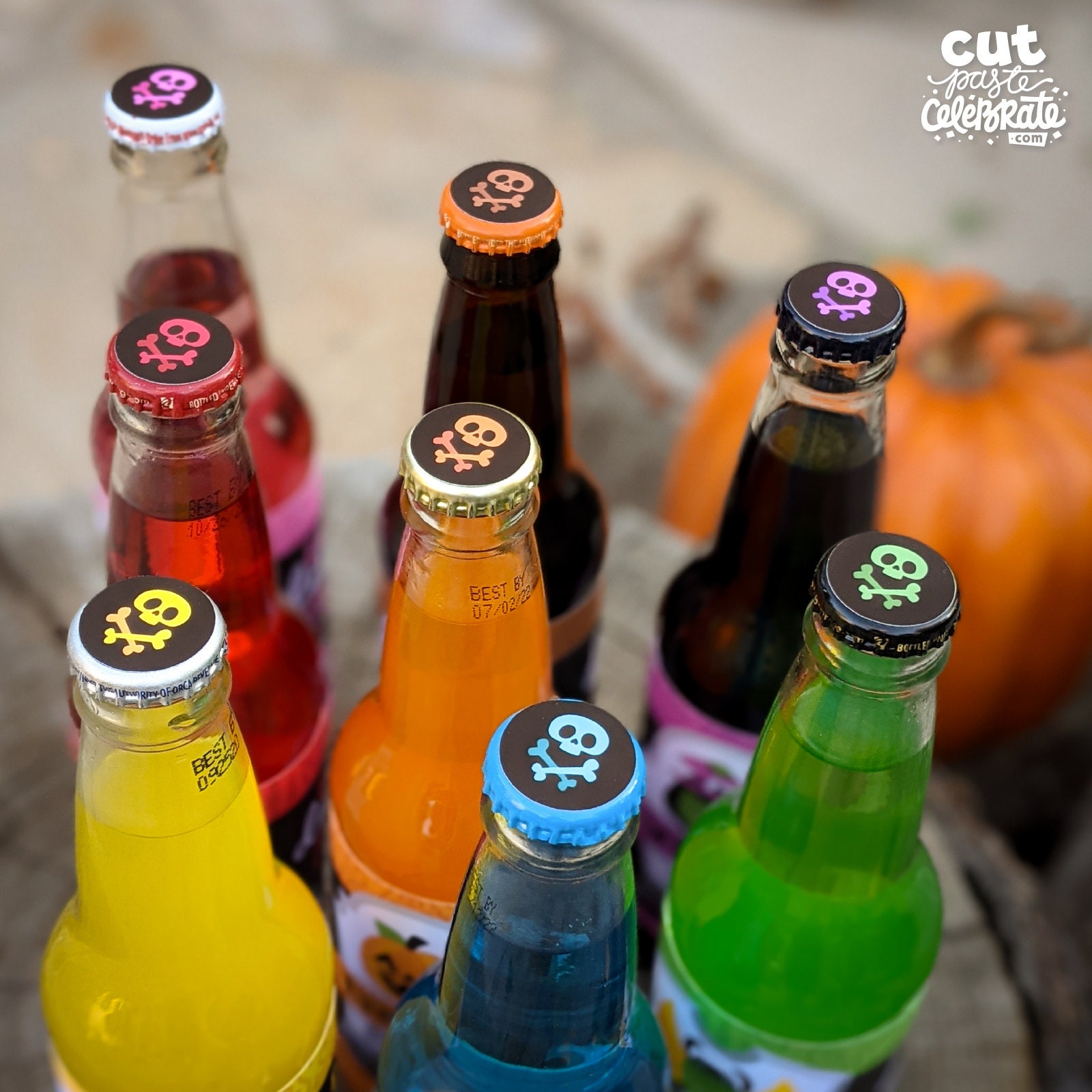 Printable Halloween 2-liter Bottle Labels - Perfect for Bottles of ...