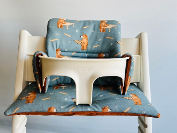 Coussin pour chaise haute traditionnelle de bébé - Tuto couture