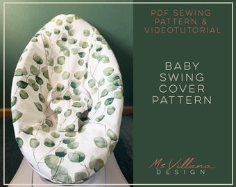 Baby swing cover pattern, version before 2022