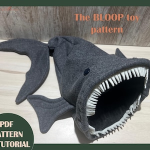 Bloop おもちゃの縫製パターン (PDF とビデオチュートリアル)