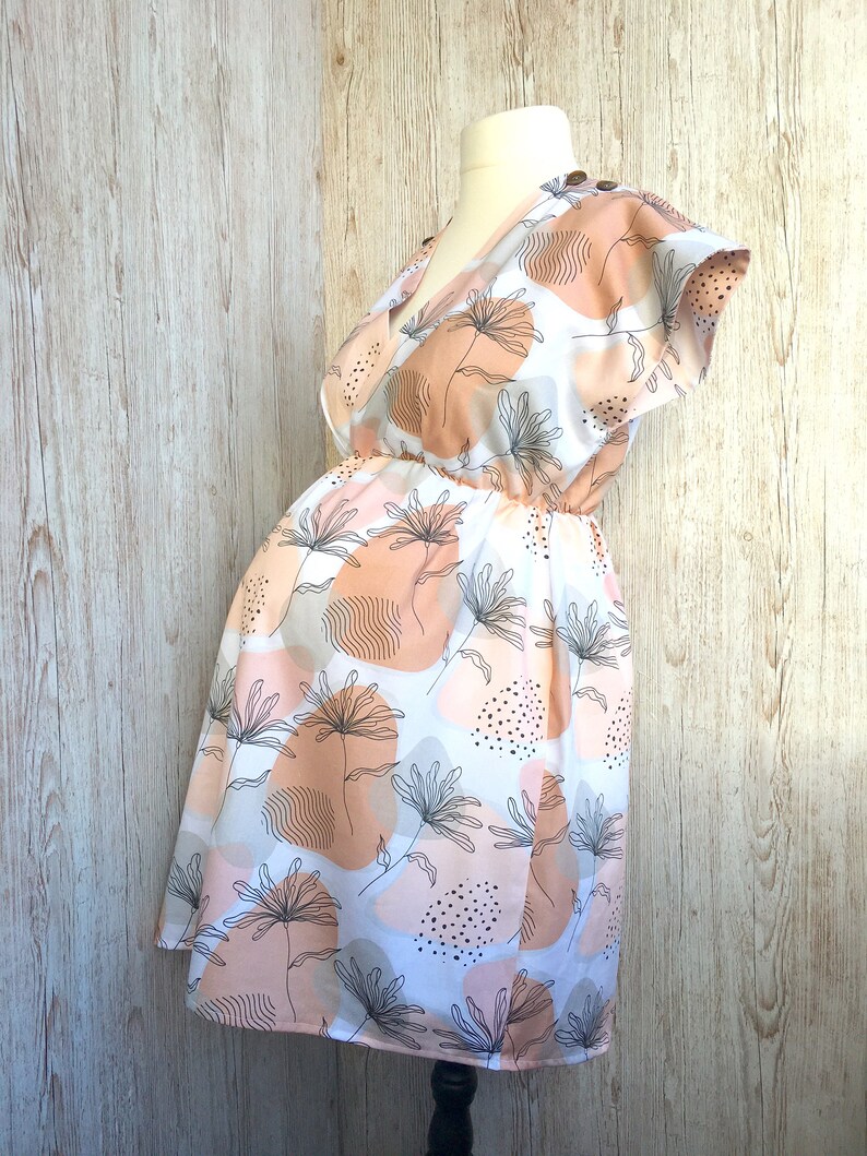 Nursing Dress Sewing Pattern Maternity Pattern Breastfeeding Etsy