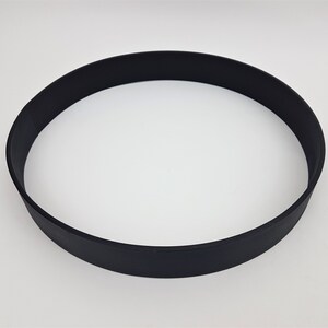 Flat iron ring metal 30 mm width painted black / 0689001905 image 4