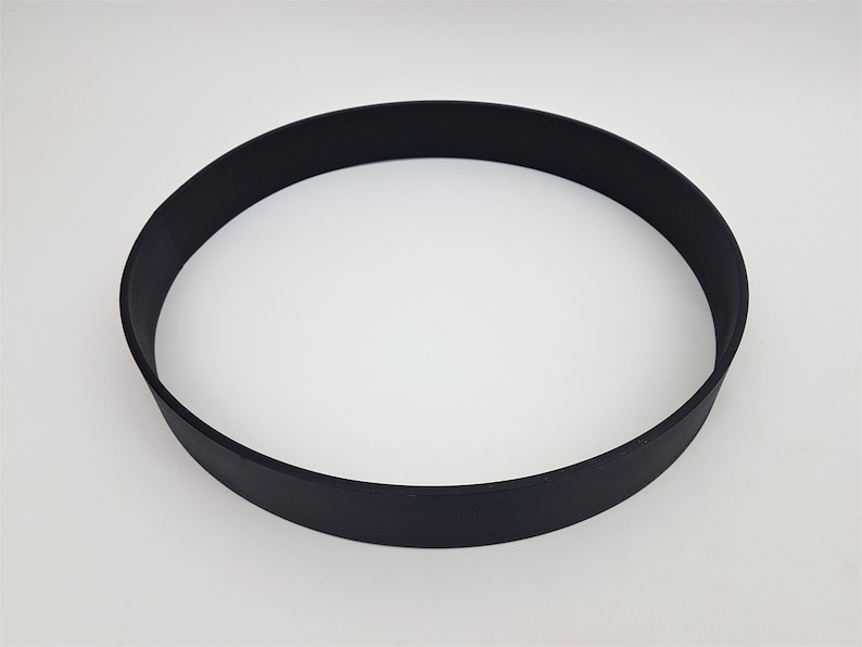 Flat iron ring metal 30 mm width painted black / 0689001905 image 4