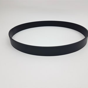 Flat iron ring metal 30 mm width painted black / 0689001905 image 1