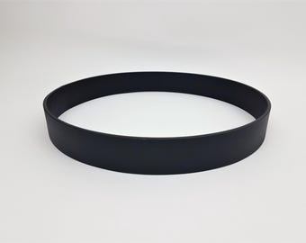 Floristiko // 40 mm schwarz Flacheisenring  Metallring  Ring schwarz lackiert / 0689001906