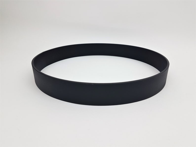 Flat iron ring metal 30 mm width painted black / 0689001905 image 3