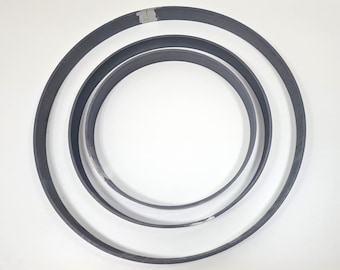 Floristiko // 30 mm blank Flacheisenring Metallring Pflanzring Ring unlackiert / 0689001955