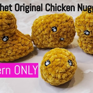 Crochet Original Chicken Nuggie PATTERN