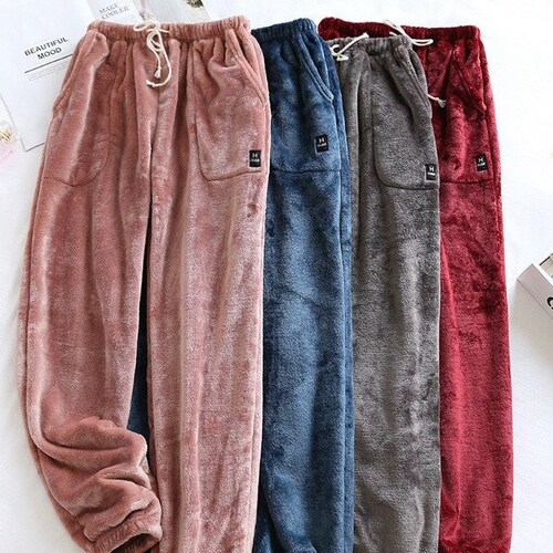 sherpa pajama bottoms