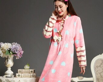 fluffy nightdress