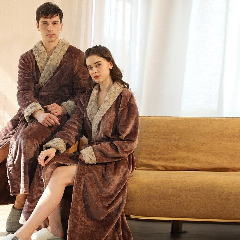 Thick Dressing Gown - Etsy Australia