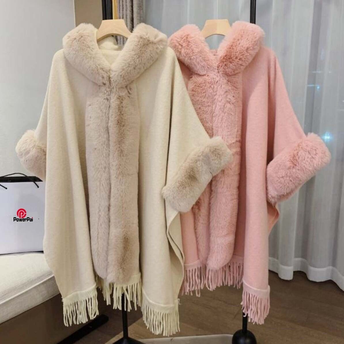 Fur Poncho - Etsy