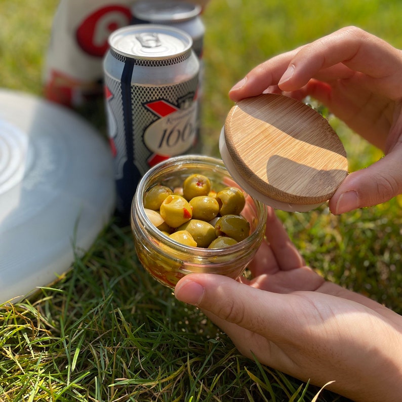 Bamboo lids for Gü pots image 2