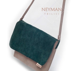 Natty nubuck messenger bag sale