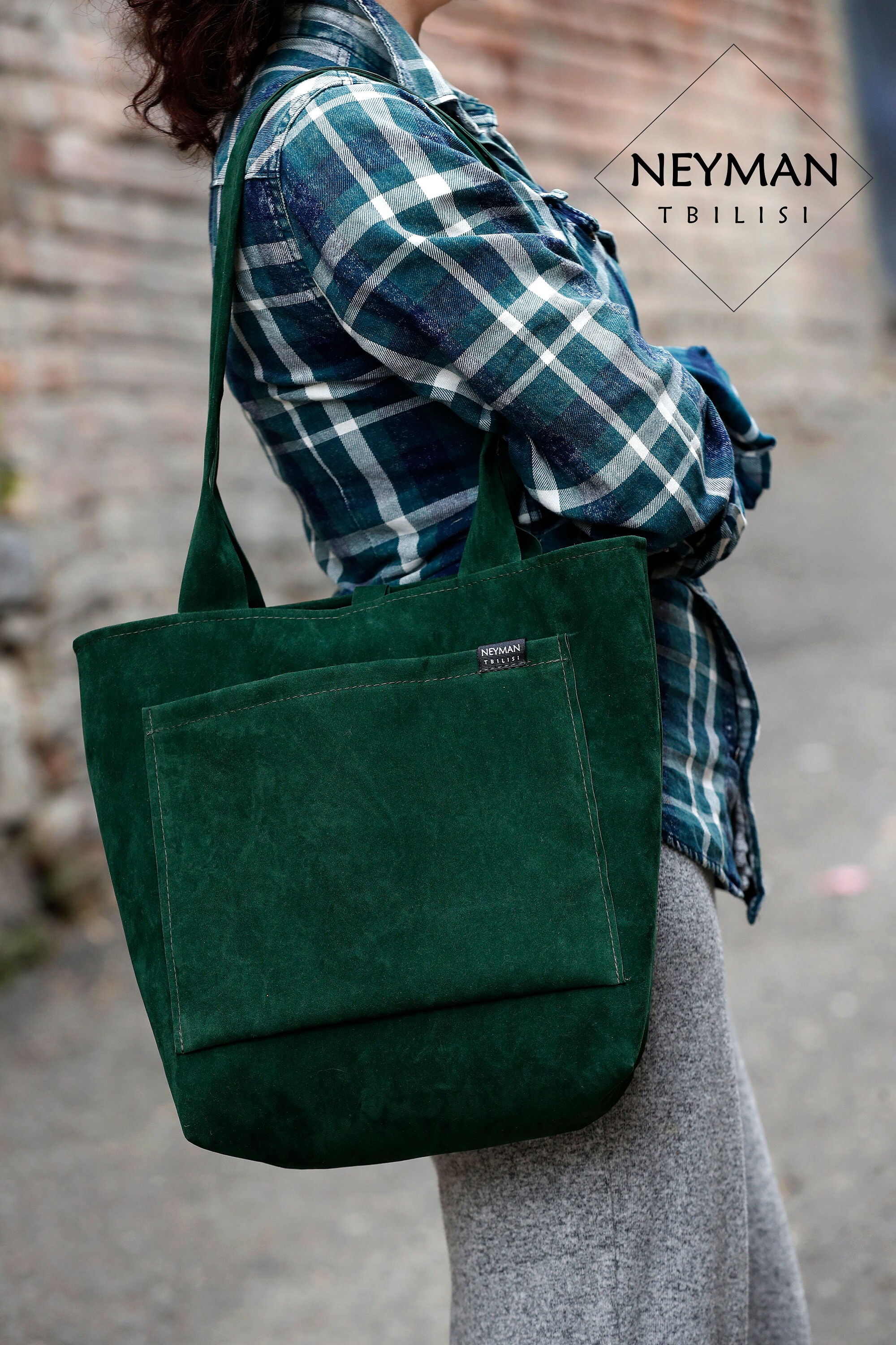Kelly Green Tote Etsy UK