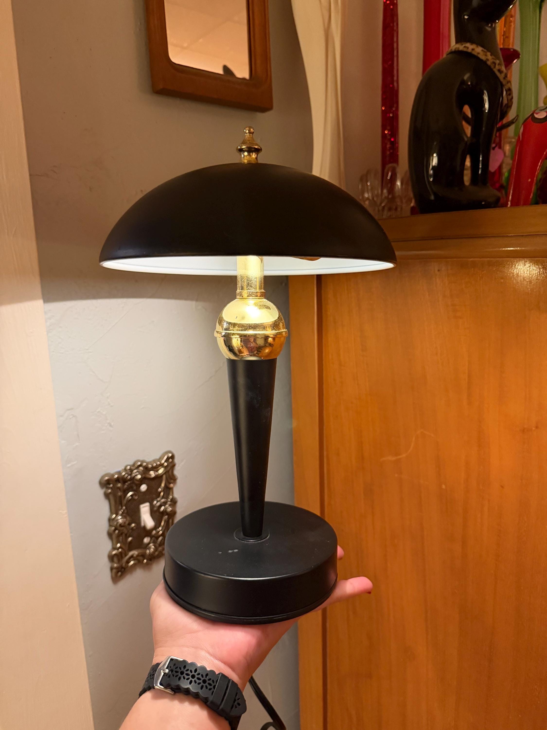 Vintage 90s Table Lamp - Etsy