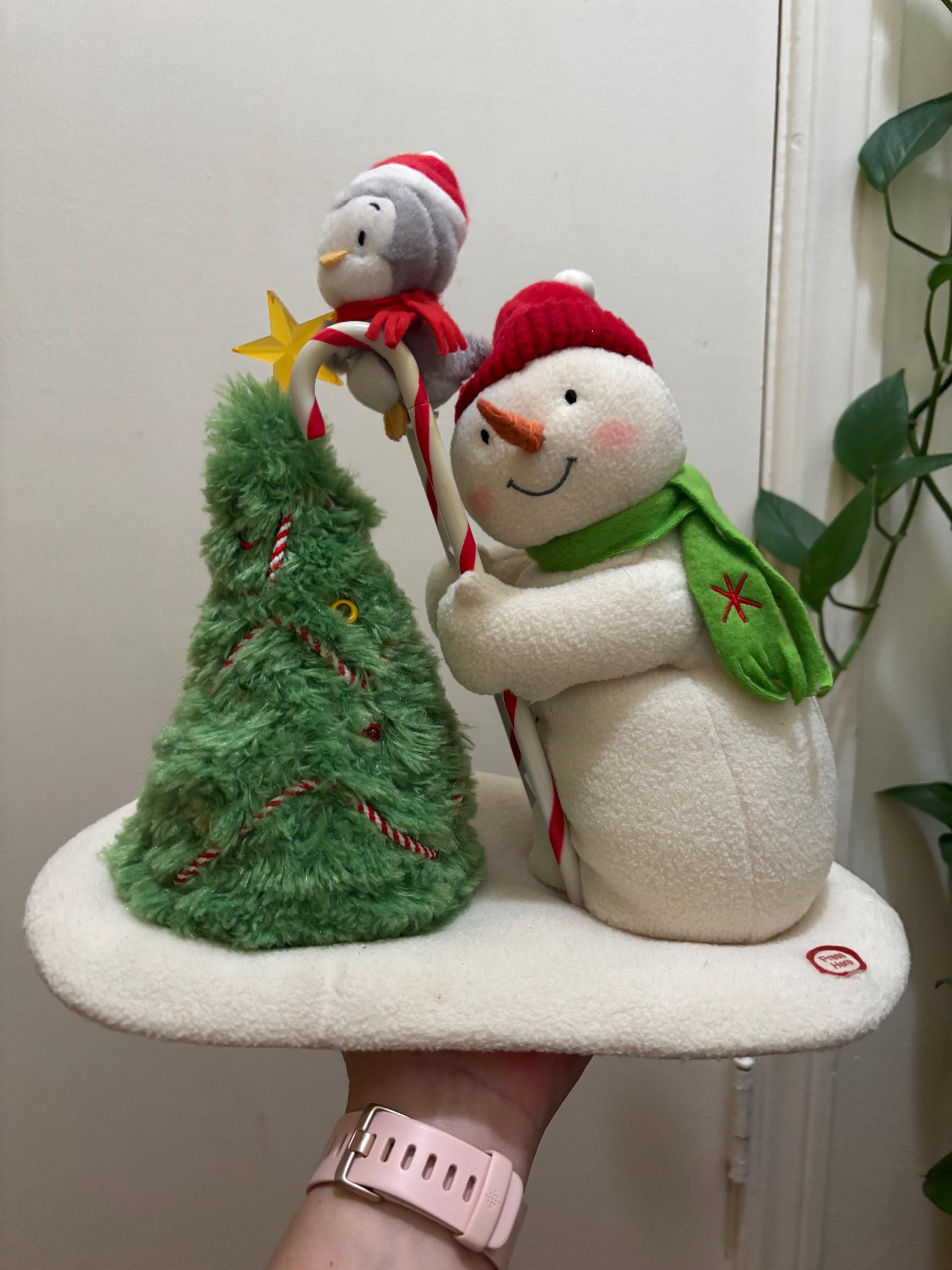 Vintage Hallmark Jingle Pals Penguin and Snowman Trimming  display picture 1